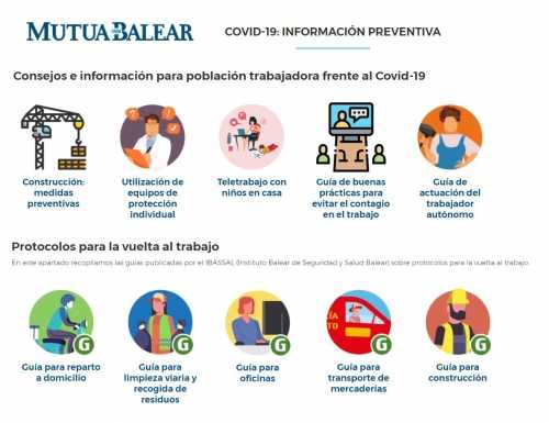 Consejos de prevención Covid-19