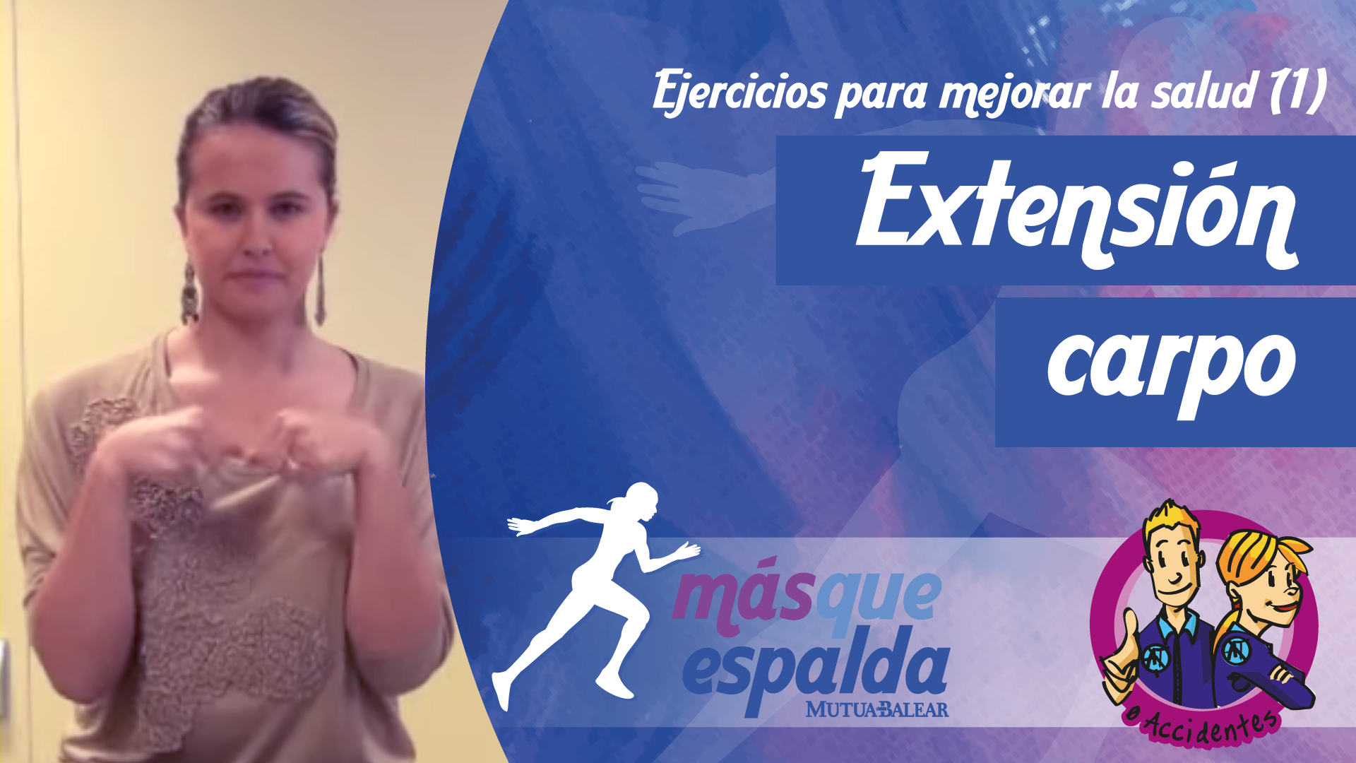 Vídeo más que espalda
