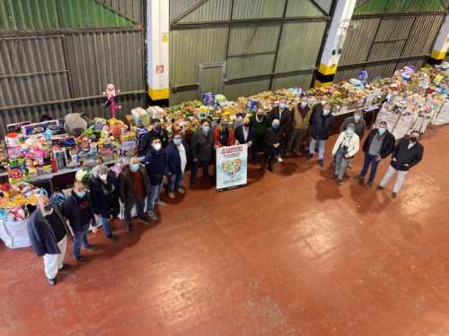 Entrega aliments i joguines ASIMA 2021