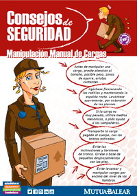 Consejos de seguridad en manipulación manual de cargas